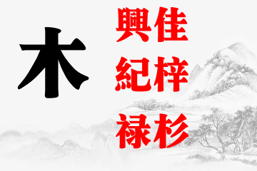 适合男孩带木字旁的名字